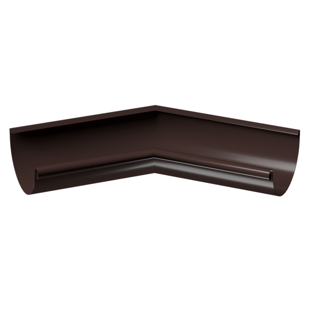 Внутренний угол желоба 135˚ Stal Premium, шоколад - 1