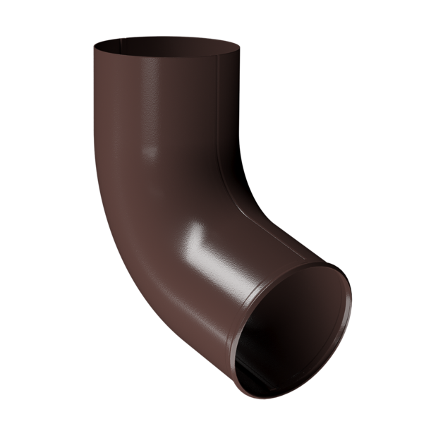 Отвод водосточной трубы Stal Premium, шоколад - 1